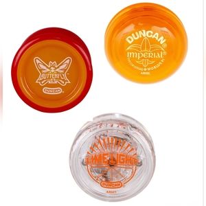 New: Duncan Imperial (orange) Duncan Limlight LED (Clear) & Duncan Butterfly XT